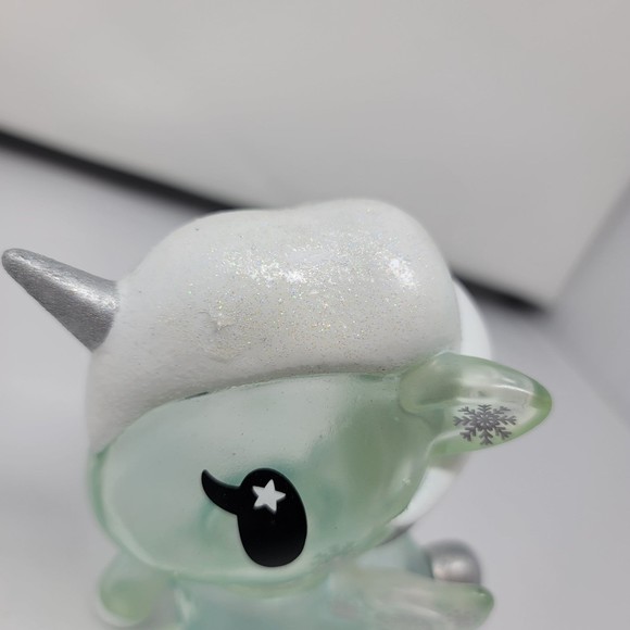 Tokidoki Holiday Christmas 5-inch Yuki 2017 Snowflake Unicorno clear - Picture 10 of 12